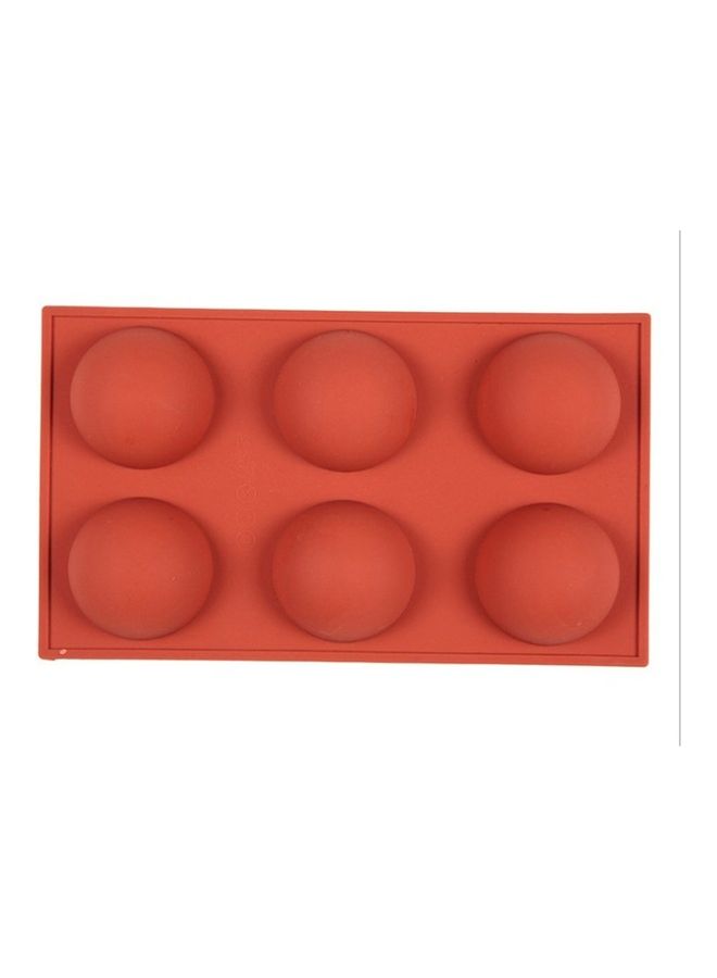 Silicone Chocolate Cupcake Cake Mold Brown 3.4x9x5.1cm  - Image 2