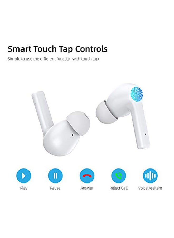 Wireless In-Ear Earbuds White - Image 3