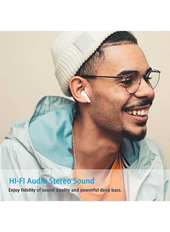 Wireless In-Ear Earbuds White - Image 2