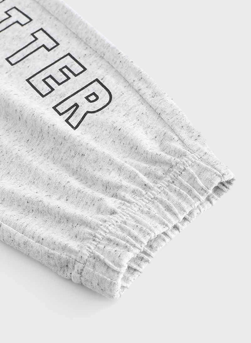 Balabala Elasticated Waist Sweatpants Grey  - Image 3