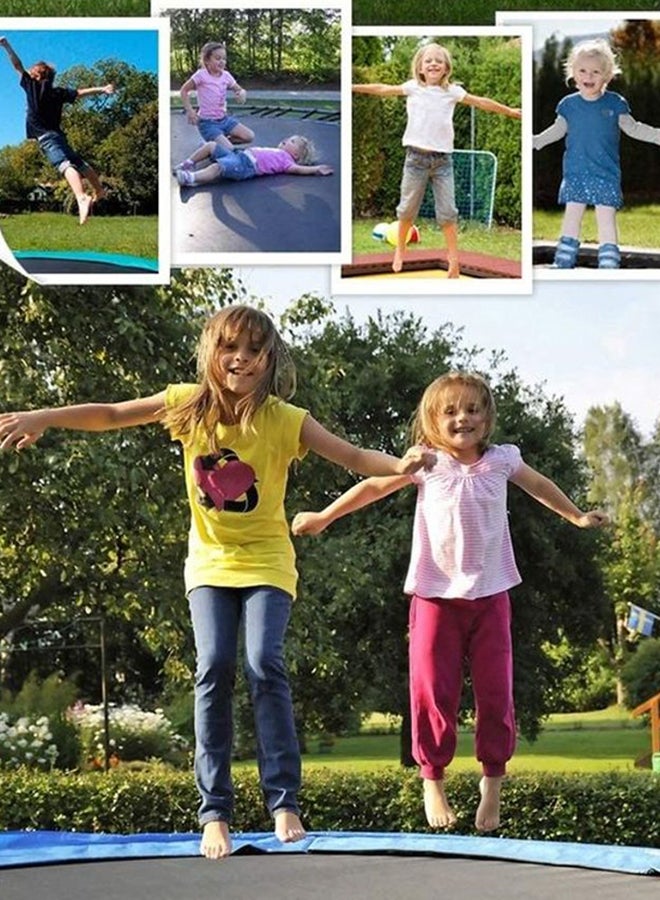 رينبو تويز ترامبولين مزود بسرير قفز مع غطاء أمان 6قدم - Image 4