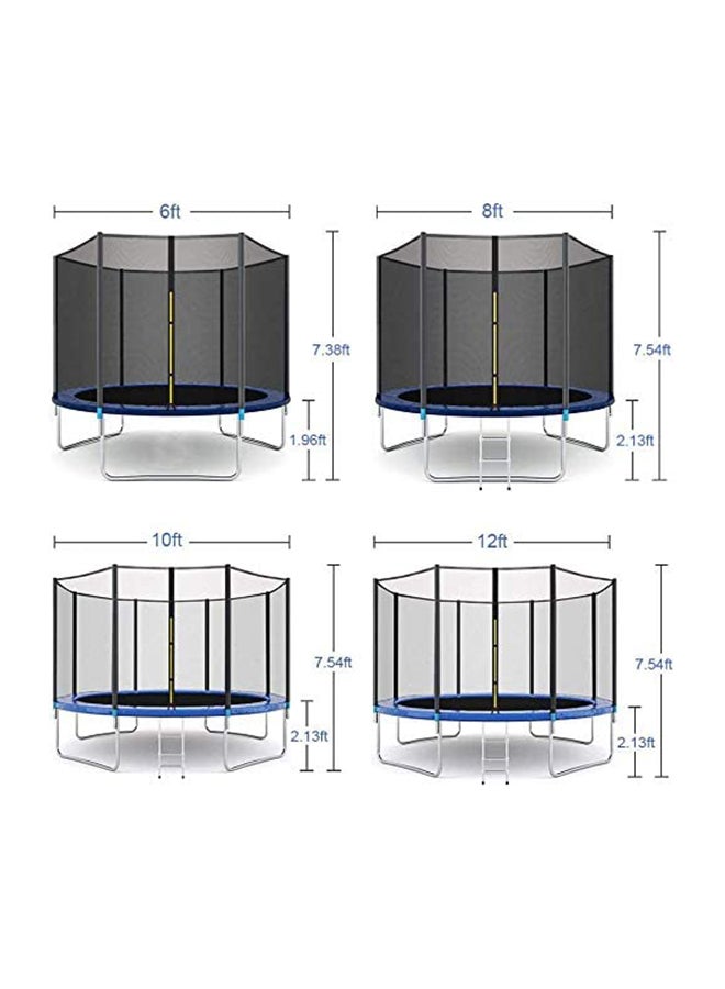 رينبو تويز ترامبولين سرير قفز مع غطاء أمان 6قدم - Image 3