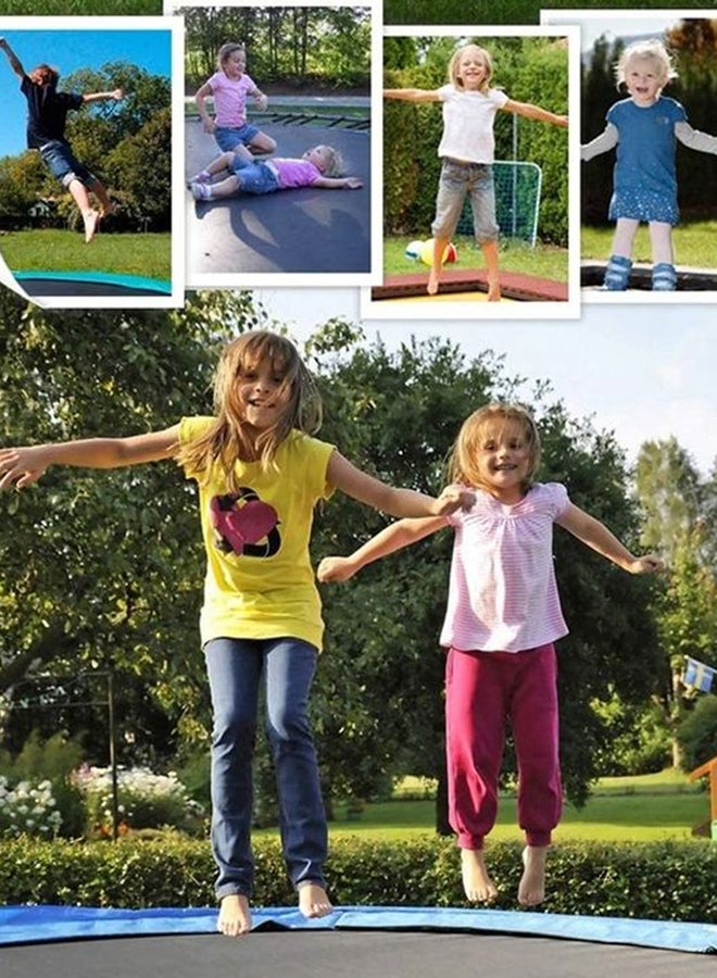 رينبو تويز ترامبولين خارجية مزود بسياج سلامة 183x183x200سم - Image 4