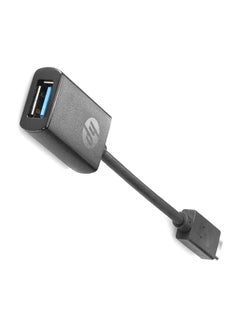 HP USB-C To USB 3.0 Adapter Black  - Image 5