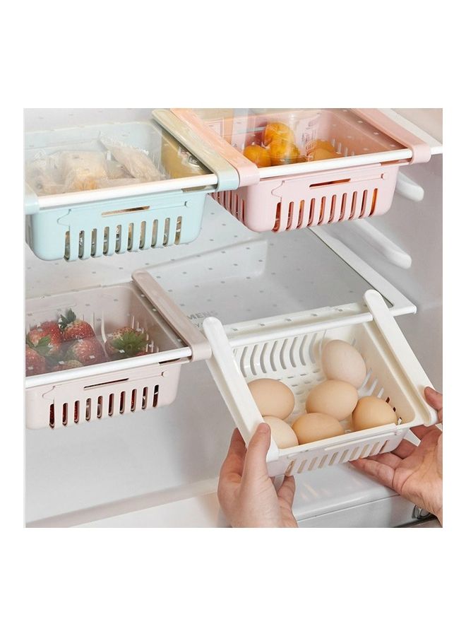 Generic Pack Of 4 Refrigerator Storage Box Multicolour 25x20x10cm  - Image 2
