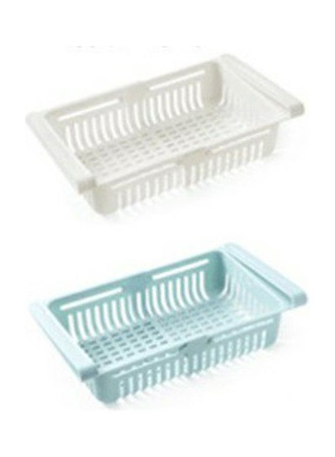 Generic Pack Of 4 Refrigerator Storage Box Multicolour 25x20x10cm  - Image 3
