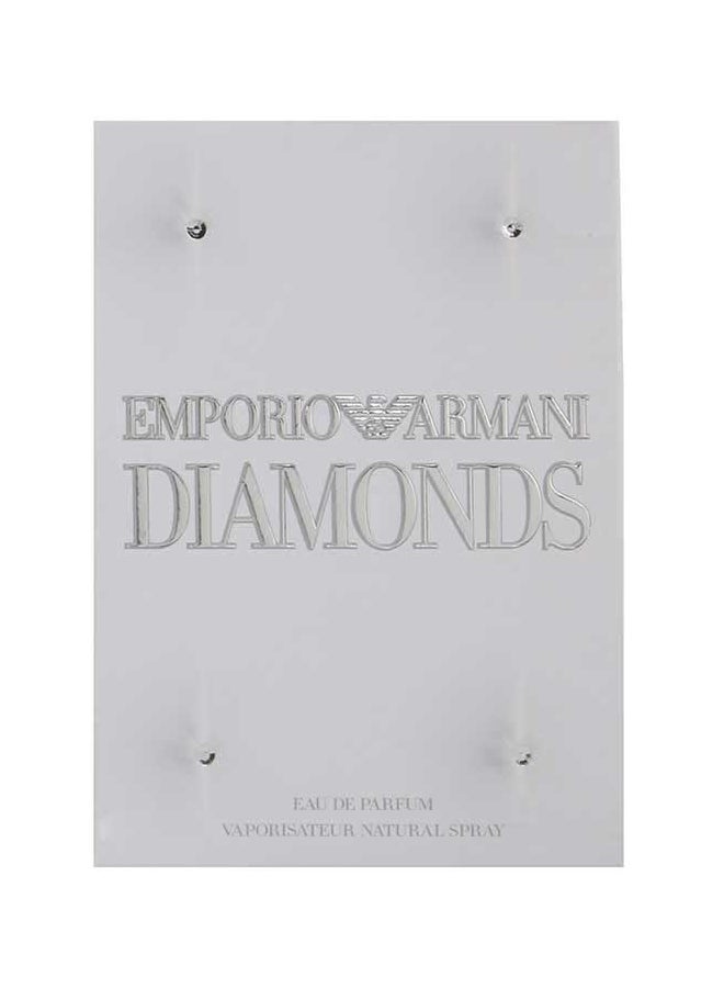EMPORIO ARMANI - Diamonds EDP 100ml - Image 1