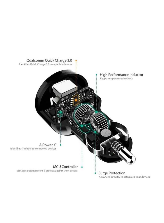 Aukey USB And Type-C Car Charger - Image 5
