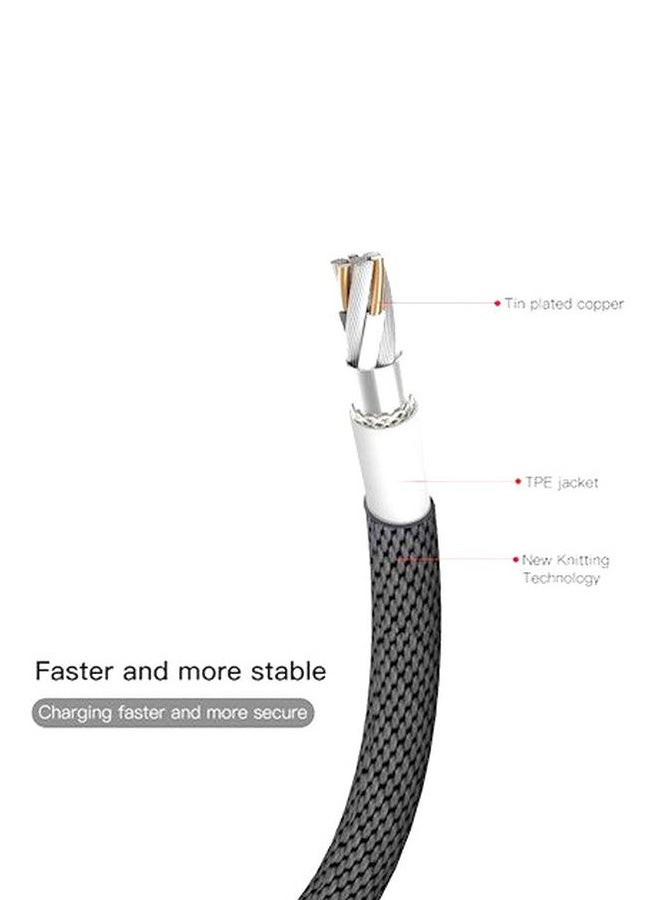 Baseus Data Sync And Charging Cable Black - Image 4