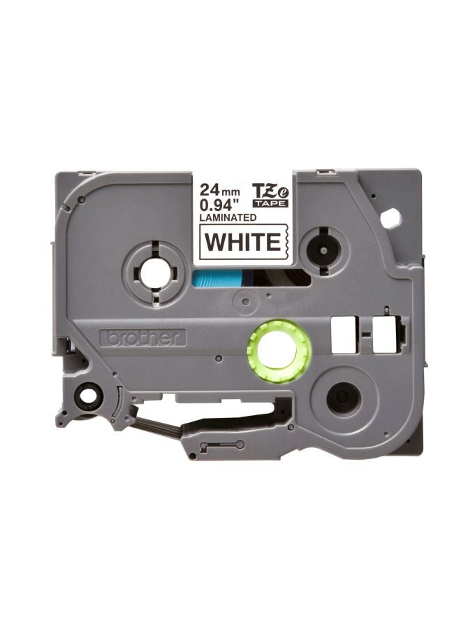 brother TZE-251 P-Touch Tape Black/White - Image 1