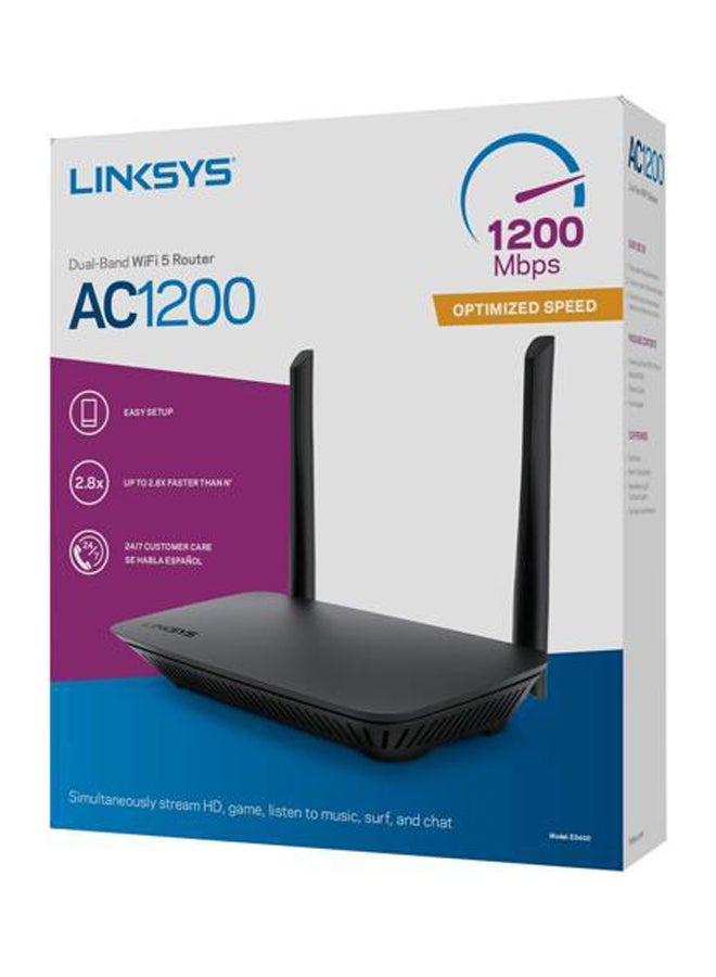 لينكسيس جهاز موسع نطاق لاسلكي AC1200 ثنائي النطاق ويعمل بسرعة 1200 ميجابت في الثانية أسود  - Image 4