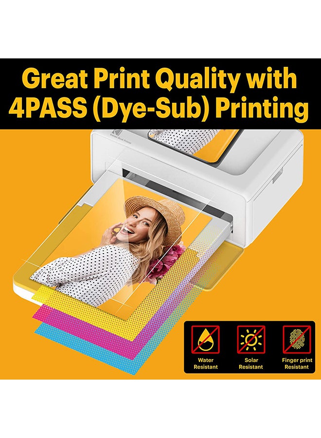 Kodak - Instant Photo Printer With Type-C Dock White - Image 1