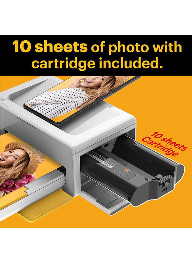 Kodak - Instant Photo Printer With Type-C Dock White - Image 1