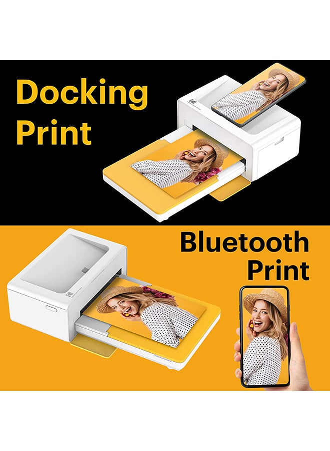 Kodak - Instant Photo Printer With Type-C Dock White - Image 1