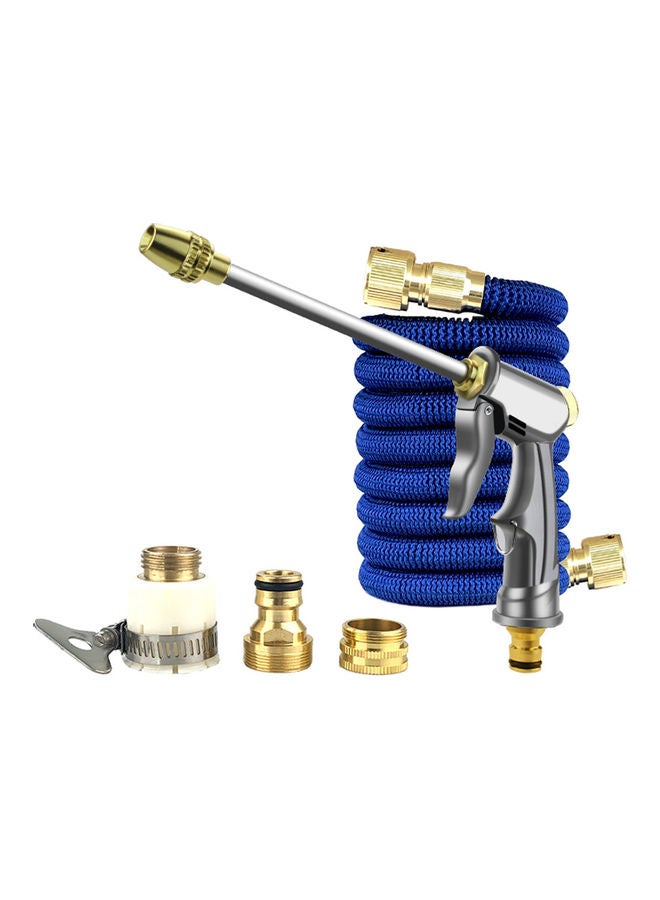 High Pressure Sprayer And 30 M Hose Pipe With Metal Connectors Set Multicolour 40.00x28x10cm  - Image 1