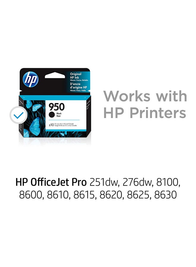 HP 950 Ink Printer Cartridge Black  - Image 3