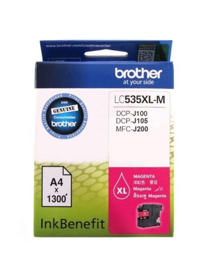 بروذر حبر عالي الإنتاج LC535XL-M أرجواني - Image 1