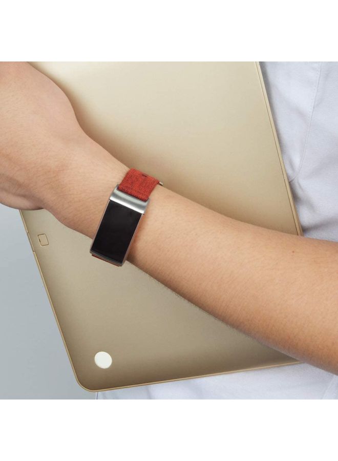 Voberry Replacement Strap Band For Fitbit Charge 3 Red - Image 5