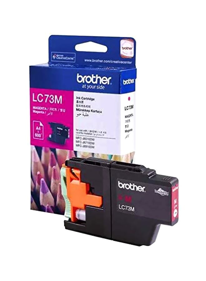 brother LC-73M Ink Cartridge Magenta - Image 1