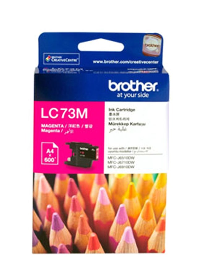 brother LC-73M Ink Cartridge Magenta - Image 2