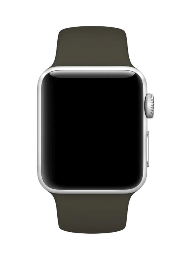 Apple Sport Band For Apple Watch 38mm Dark Olive - Image 3