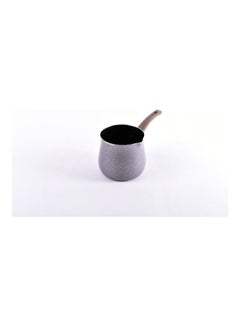 لامبارت وعاء قهوة مزود بمقبض رمادي/أسود 7.5x7.5x7سم 