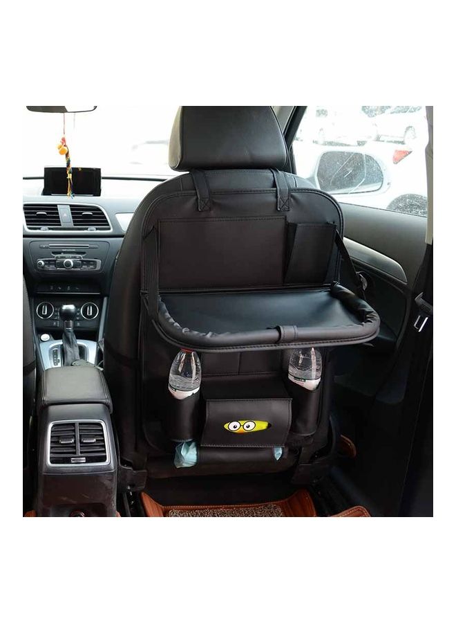 Car Back Seat Storage Bag With Table Tray