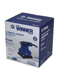 Winner Orbital Sander 230W Blue/Black 14x17x18cm  - Image 3