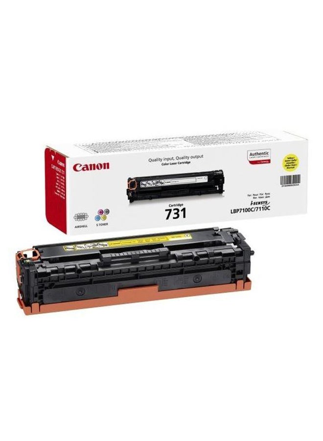 Canon 731 Replacement Laser Toner Cartridge Yellow - Image 2