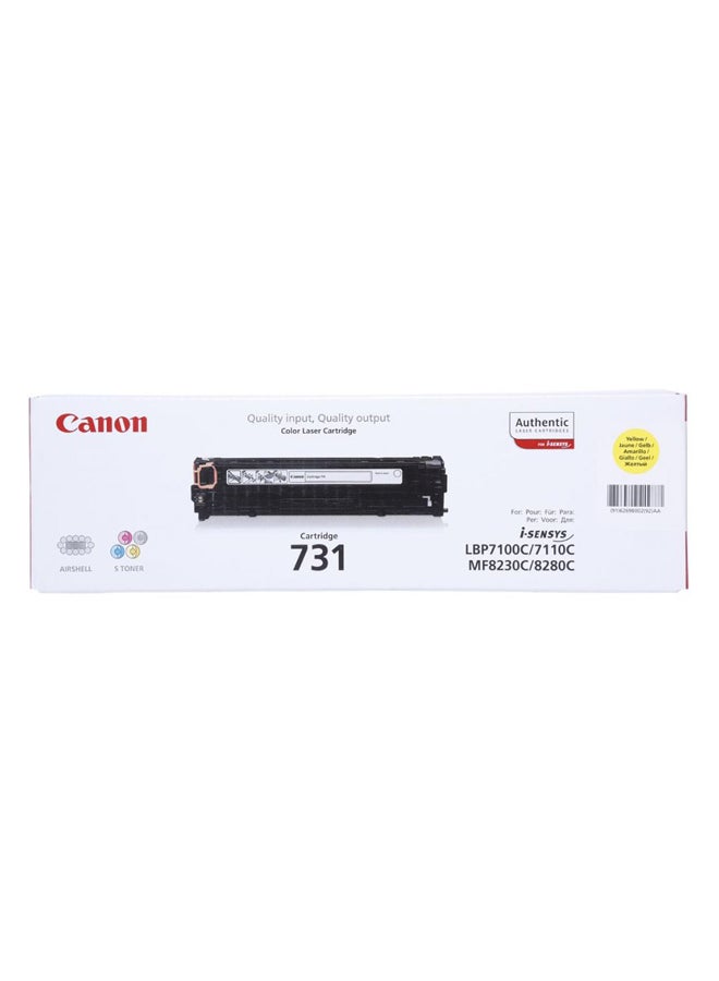 Canon 731 Replacement Laser Toner Cartridge Yellow - Image 3