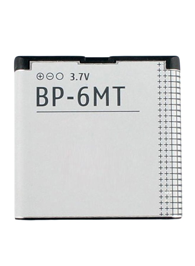 نوكيا - بطارية هاتف محمول طراز BP-6MT 1050.0 mAh أبيض/ أسود - Image 1
