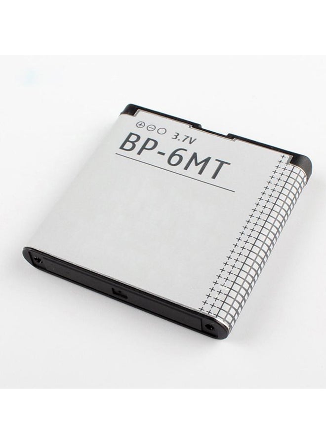 نوكيا - بطارية هاتف محمول طراز BP-6MT 1050.0 mAh أبيض/ أسود - Image 1