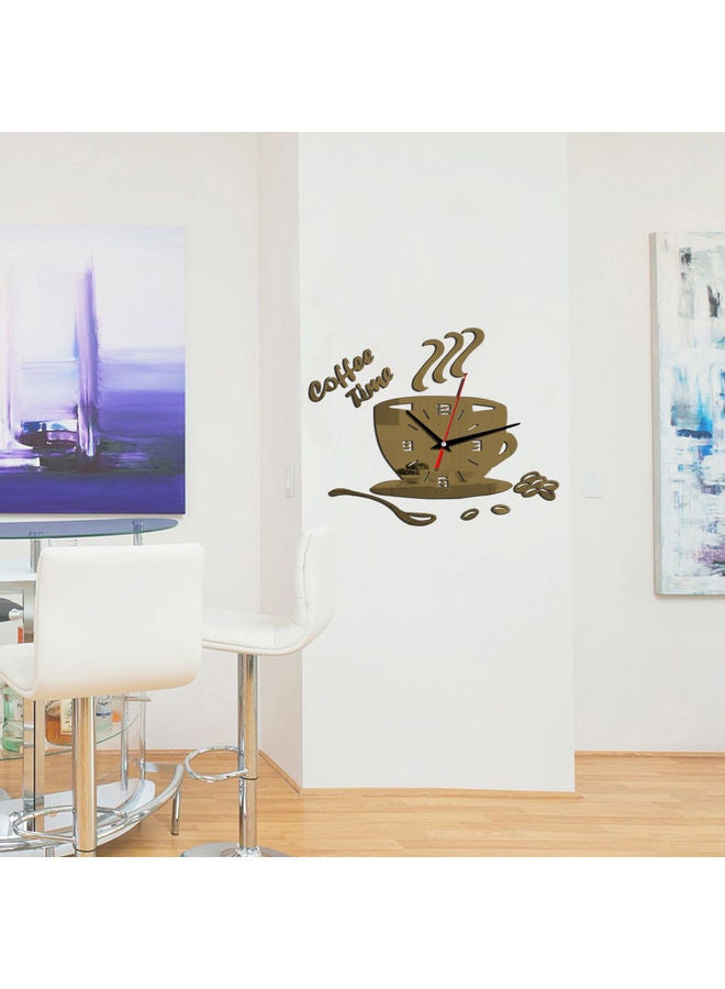 ساعة حائط مصنوعة من الأكريليك أخضر  - Image 2