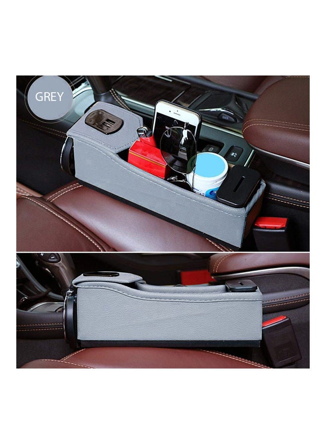 منظم لمقعد السيارة مع منفذي USB للشحن