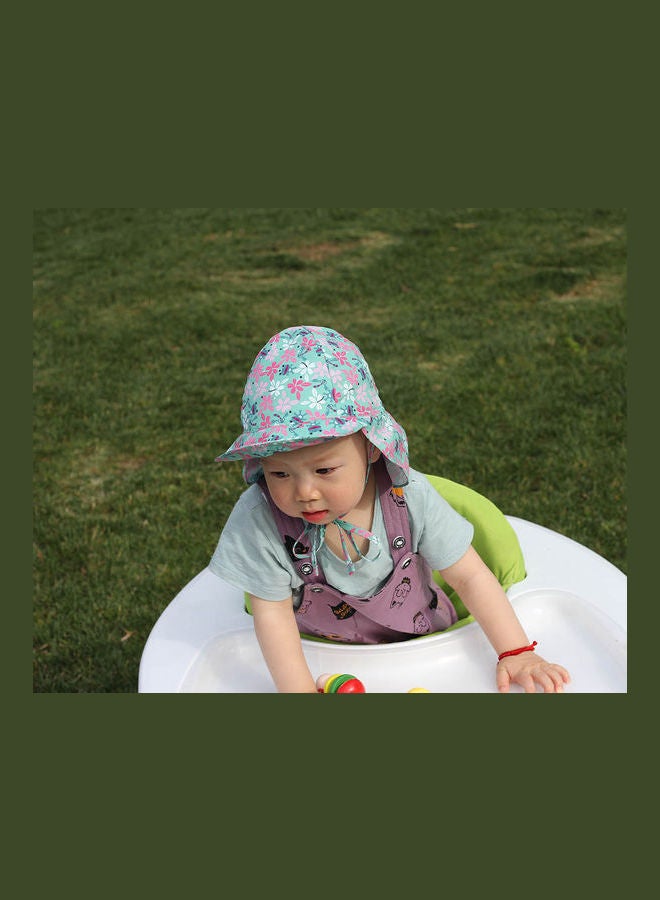 Generic - Floral Printed Hat Multicolour - Image 1