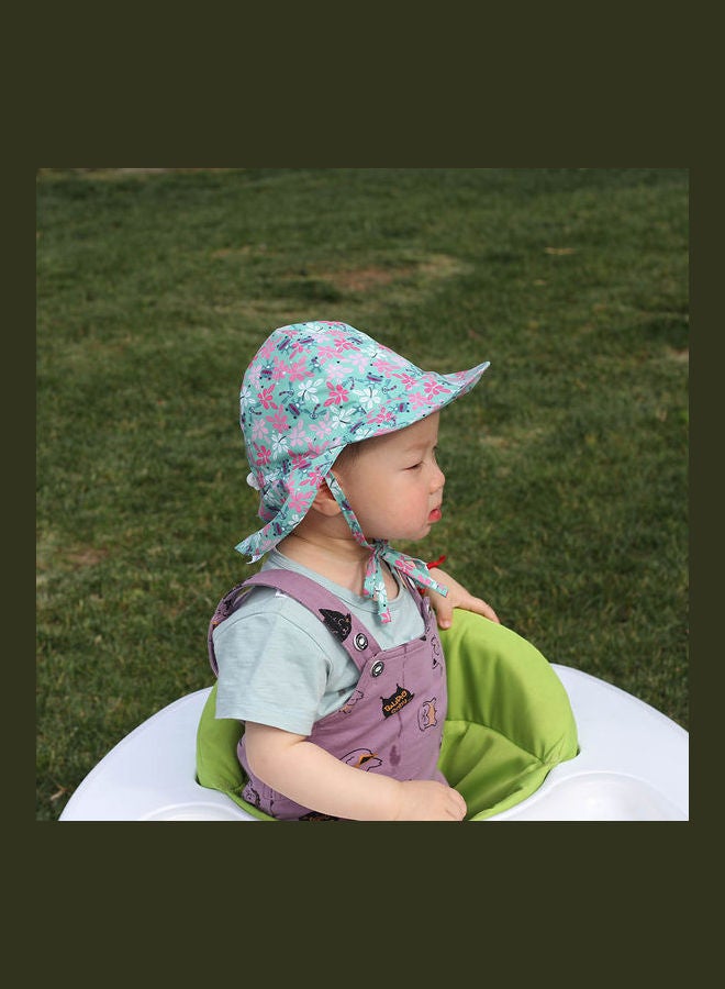 Generic - Floral Printed Hat Multicolour - Image 1