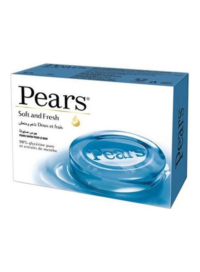 Pears Soft Fresh Soap Blue 125grams 