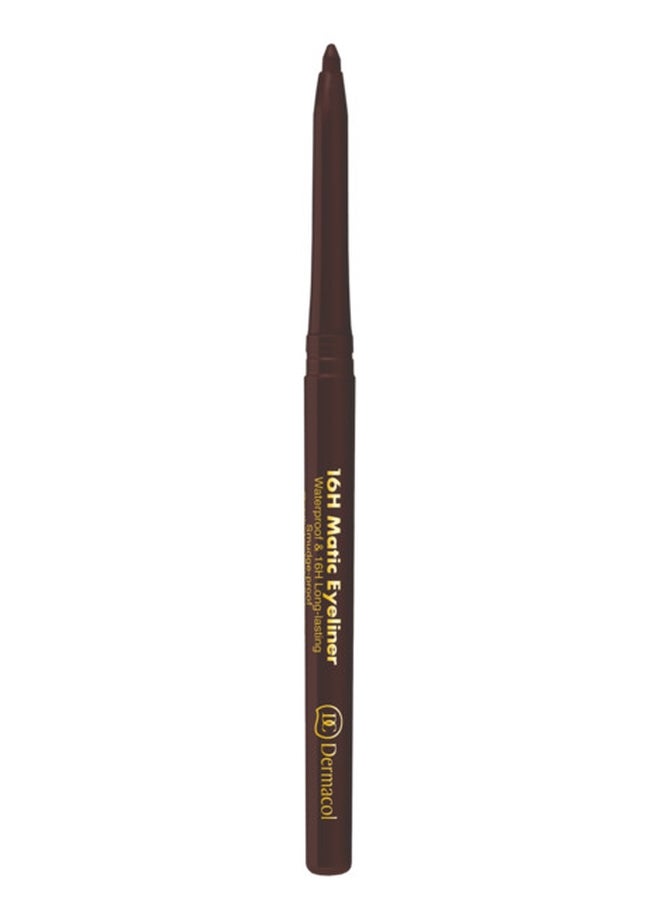 Dermacol 16H Matic Eyeliner Pencil Brown  - Image 1