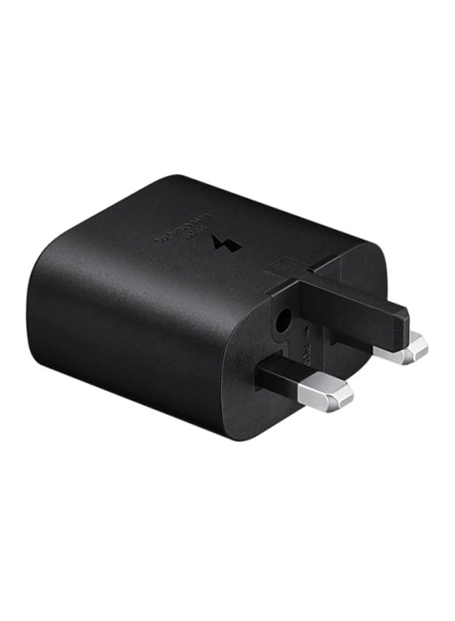Samsung - 25W Travel Adapter (Super Fast Charging without USB Cable) Black - Image 1