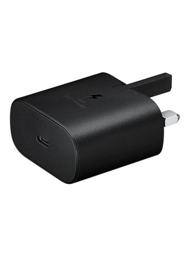 Samsung - 25W Travel Adapter (Super Fast Charging without USB Cable) Black - Image 1