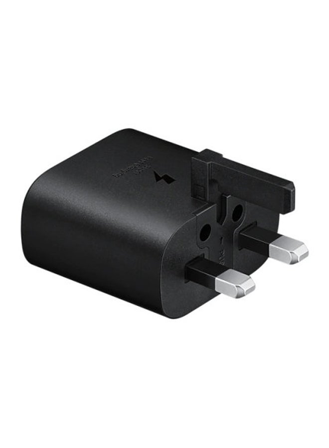 Samsung - 25W Travel Adapter (Super Fast Charging without USB Cable) Black - Image 1