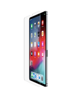 belkin Screenforce Tempered Glass Protector For iPad 11 - Scratch And Impact Resistant - Compatible With iPad 6Th/5Th Gen, Pro, Air - Easy Align Tray For Bubble-free Installation Clear  - Image 1