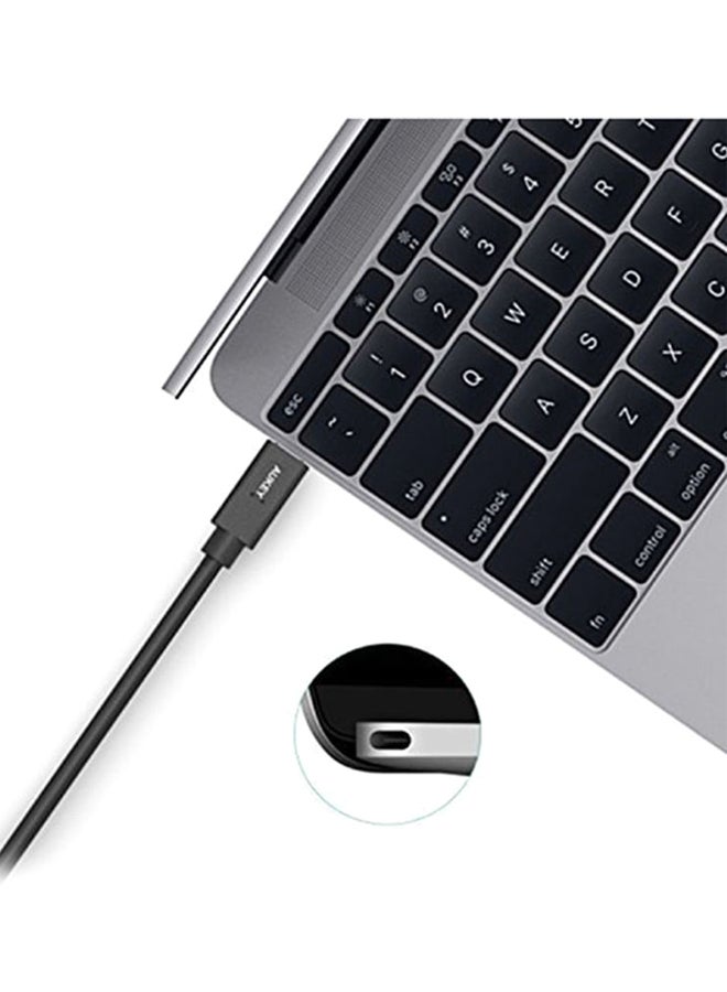 Aukey Cable USB-C To USB-C 3.1 Cable Black - Image 5
