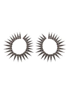 Sun Flower Hoop Earrings