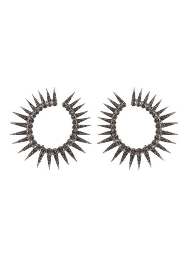 Generic - Sun Flower Hoop Earrings - Image 1
