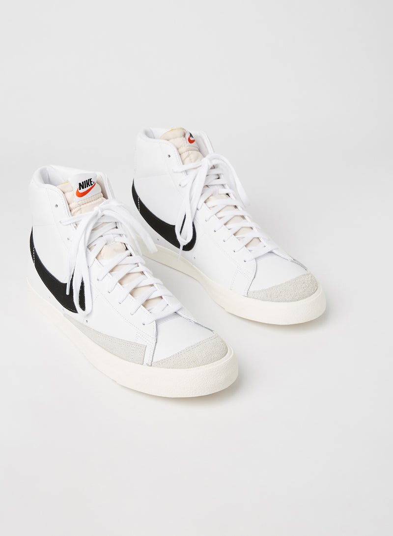 Nike - Blazer Mid 77 Vintage Sneakers White/Black - Image 1