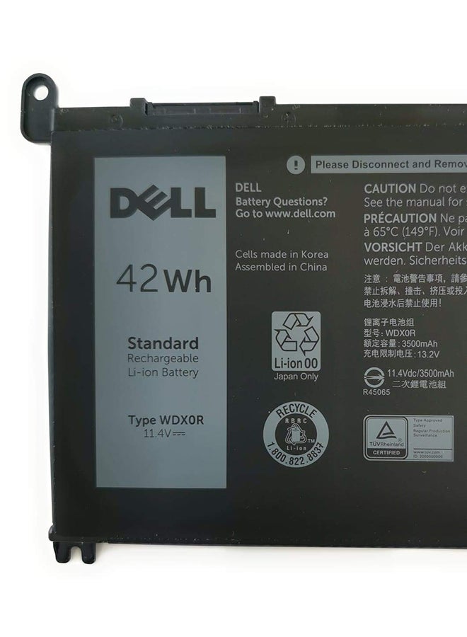 DELL - 3500.0 mAh Replacement Laptop Battery For Dell Inspiron 15 5567 Black - Image 1