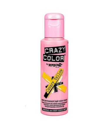 Semi-Permanent Hair Dye Canary Yellow 100ml - v1618296198/N46527889A_1