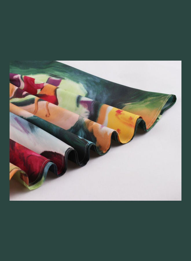 أوتاد فستان متوسط الطول أنيق ومطبوع - Image 5