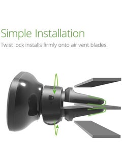 iOttie iTap Magnetic Car Vent Smartphone Mount Black  - Image 3